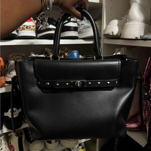 Black Michael Kors Hamilton bag